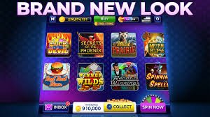 Tampilan beragam permainan kasino dan slot di aplikasi bizz777